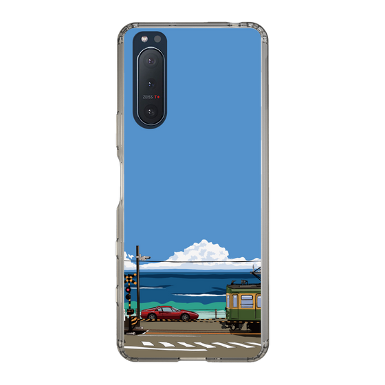 Slim Protection Case［ Studio Alec Shonan Story - Enoden and Ferrari 328GT ］