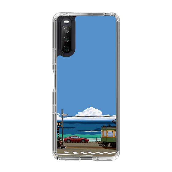 Slim Protection Case［ Studio Alec Shonan Story - Enoden and Ferrari 328GT ］