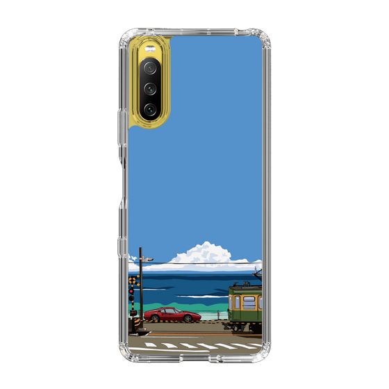 Slim Protection Case［ Studio Alec Shonan Story - Enoden and Ferrari 328GT ］