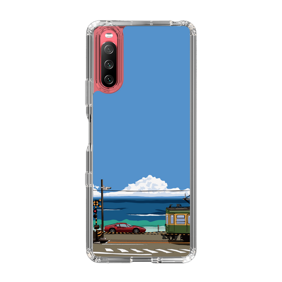 Slim Protection Case［ Studio Alec Shonan Story - Enoden and Ferrari 328GT ］