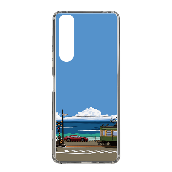Slim Protection Case［ Studio Alec Shonan Story - Enoden and Ferrari 328GT ］