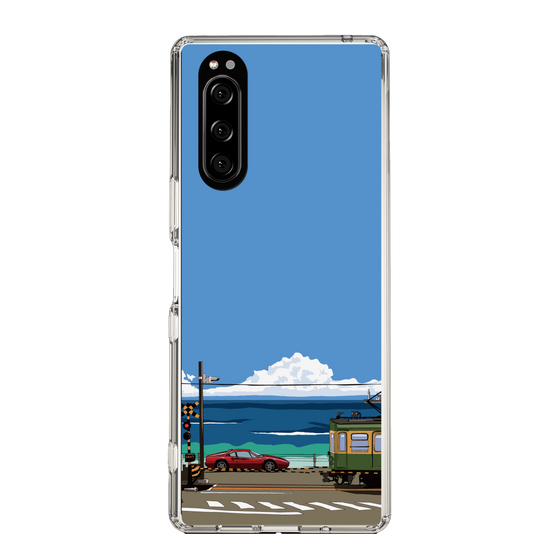 Slim Protection Case［ Studio Alec Shonan Story - Enoden and Ferrari 328GT ］