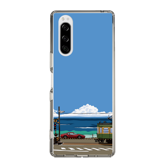 Slim Protection Case［ Studio Alec Shonan Story - Enoden and Ferrari 328GT ］