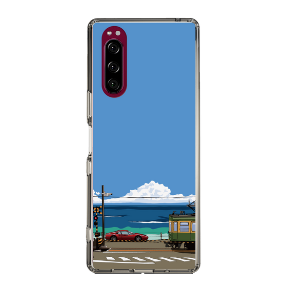 Slim Protection Case［ Studio Alec Shonan Story - Enoden and Ferrari 328GT ］