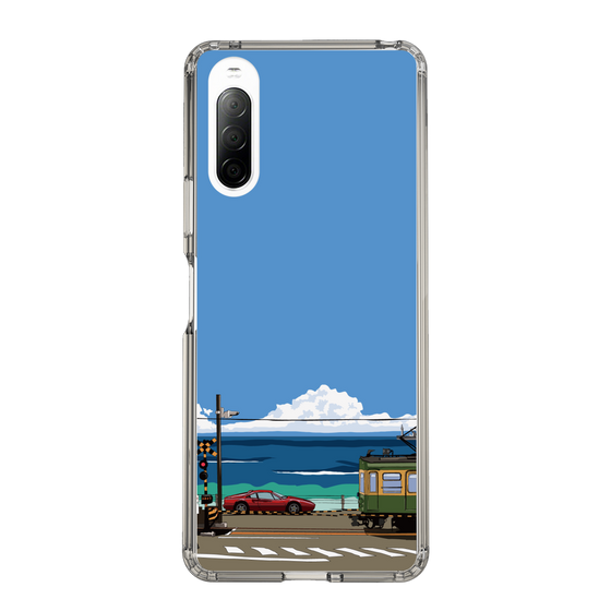 Slim Protection Case［ Studio Alec Shonan Story - Enoden and Ferrari 328GT ］