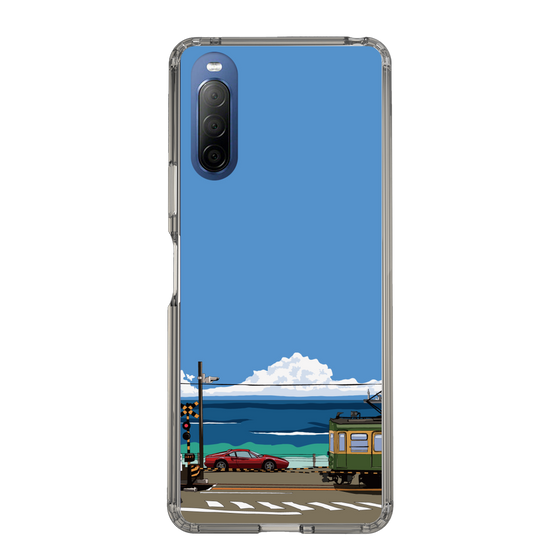 Slim Protection Case［ Studio Alec Shonan Story - Enoden and Ferrari 328GT ］