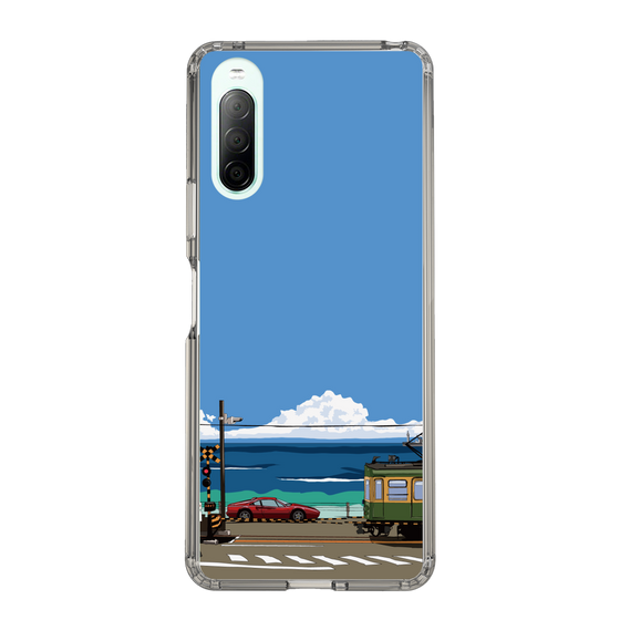 Slim Protection Case［ Studio Alec Shonan Story - Enoden and Ferrari 328GT ］