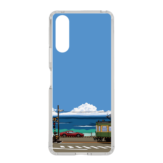 Slim Protection Case［ Studio Alec Shonan Story - Enoden and Ferrari 328GT ］