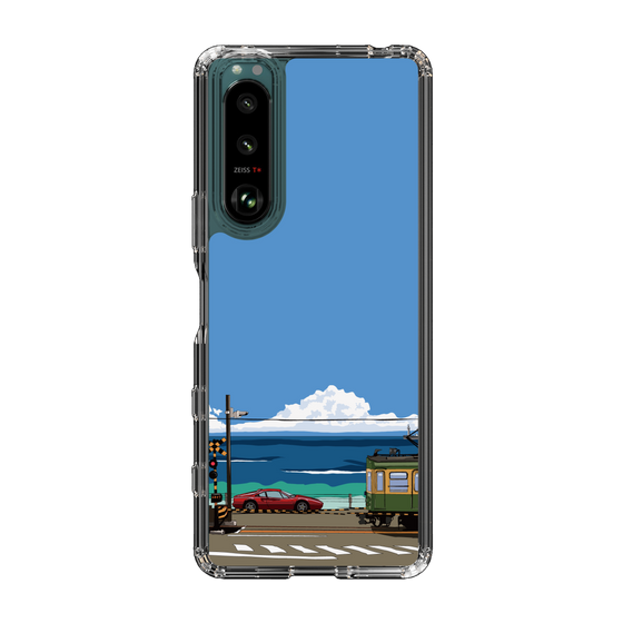 Slim Protection Case［ Studio Alec Shonan Story - Enoden and Ferrari 328GT ］
