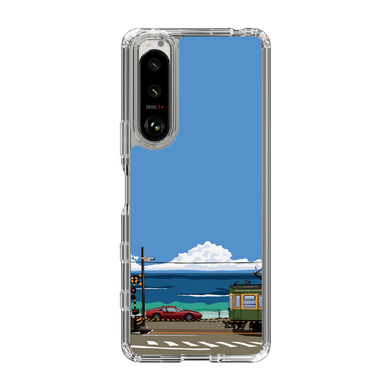 Slim Protection Case［ Studio Alec Shonan Story - Enoden and Ferrari 328GT ］