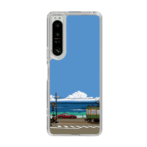 Slim Protection Case［ Studio Alec Shonan Story - Enoden and Ferrari 328GT ］