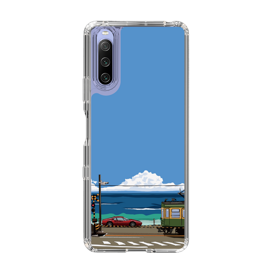 Slim Protection Case［ Studio Alec Shonan Story - Enoden and Ferrari 328GT ］