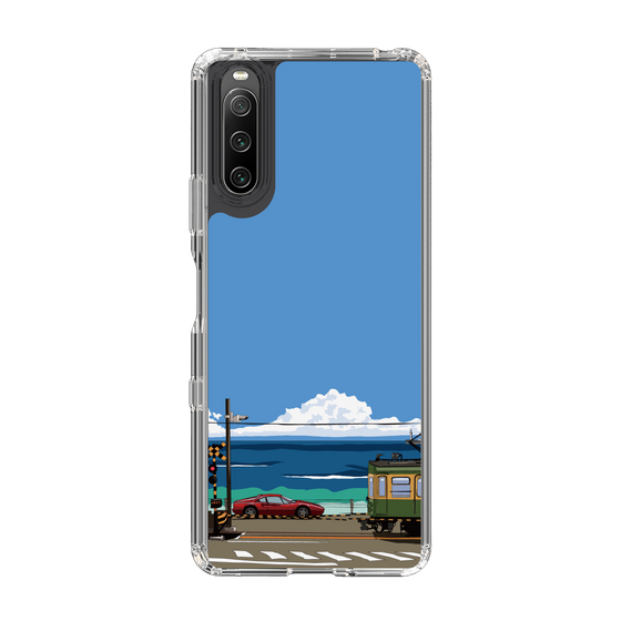 Slim Protection Case［ Studio Alec Shonan Story - Enoden and Ferrari 328GT ］
