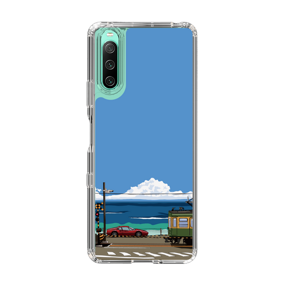 Slim Protection Case［ Studio Alec Shonan Story - Enoden and Ferrari 328GT ］