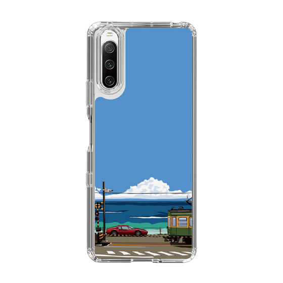 Slim Protection Case［ Studio Alec Shonan Story - Enoden and Ferrari 328GT ］