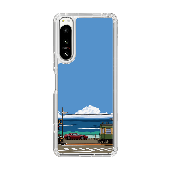 Slim Protection Case［ Studio Alec Shonan Story - Enoden and Ferrari 328GT ］