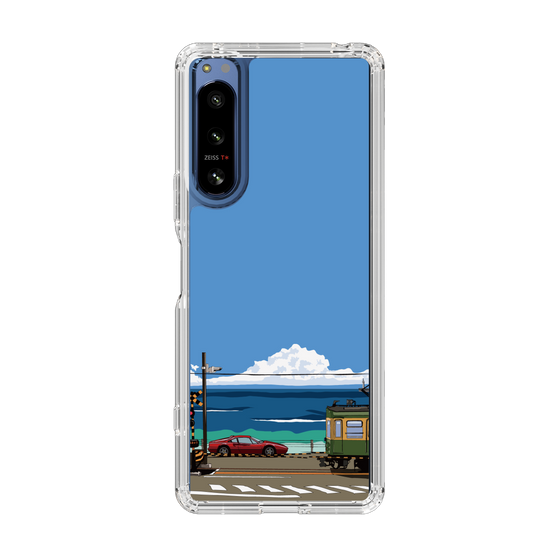 Slim Protection Case［ Studio Alec Shonan Story - Enoden and Ferrari 328GT ］