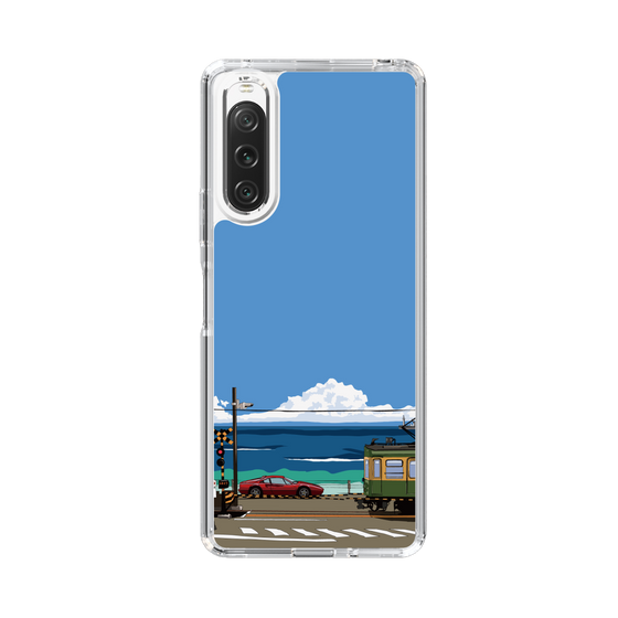 Slim Protection Case［ Studio Alec Shonan Story - Enoden and Ferrari 328GT ］