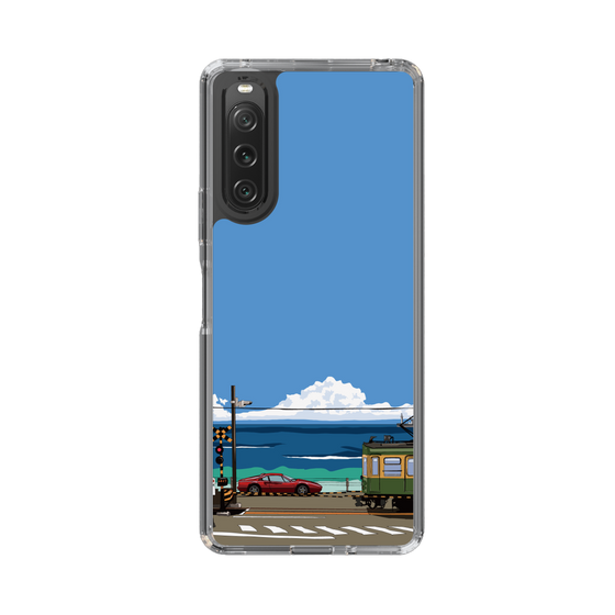 Slim Protection Case［ Studio Alec Shonan Story - Enoden and Ferrari 328GT ］