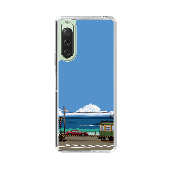 Slim Protection Case［ Studio Alec Shonan Story - Enoden and Ferrari 328GT ］
