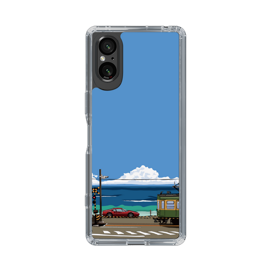 Slim Protection Case［ Studio Alec Shonan Story - Enoden and Ferrari 328GT ］