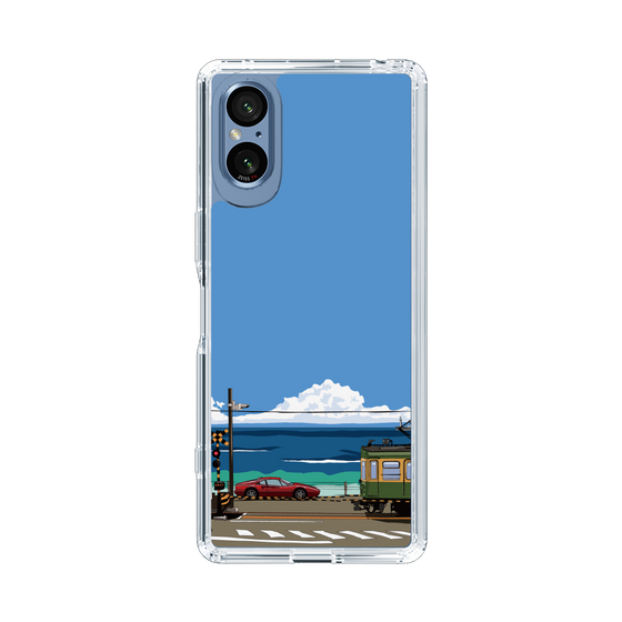 Slim Protection Case［ Studio Alec Shonan Story - Enoden and Ferrari 328GT ］