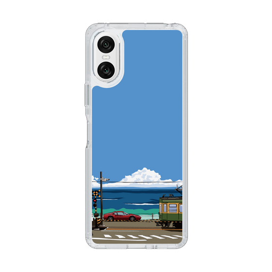 Slim Protection Case［ Studio Alec Shonan Story - Enoden and Ferrari 328GT ］