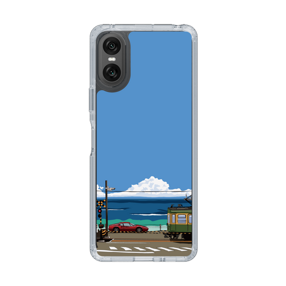 Slim Protection Case［ Studio Alec Shonan Story - Enoden and Ferrari 328GT ］