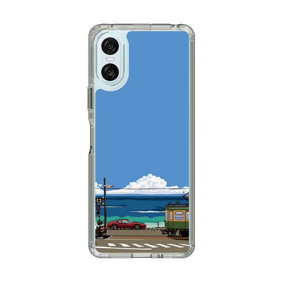 Slim Protection Case［ Studio Alec Shonan Story - Enoden and Ferrari 328GT ］