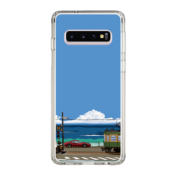 Slim Protection Case［ Studio Alec Shonan Story - Enoden and Ferrari 328GT ］