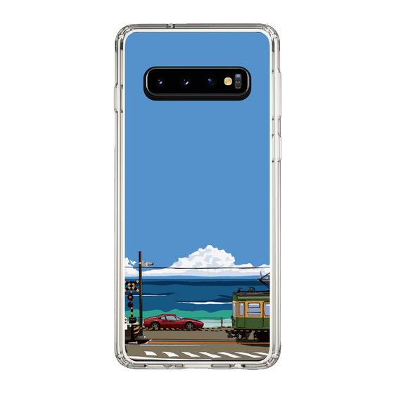 Slim Protection Case［ Studio Alec Shonan Story - Enoden and Ferrari 328GT ］