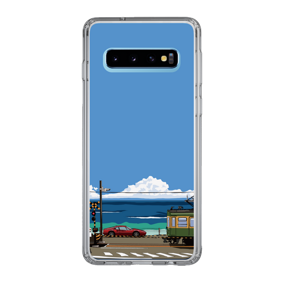 Slim Protection Case［ Studio Alec Shonan Story - Enoden and Ferrari 328GT ］