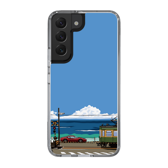 Slim Protection Case［ Studio Alec Shonan Story - Enoden and Ferrari 328GT ］
