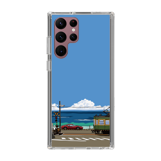 Slim Protection Case［ Studio Alec Shonan Story - Enoden and Ferrari 328GT ］
