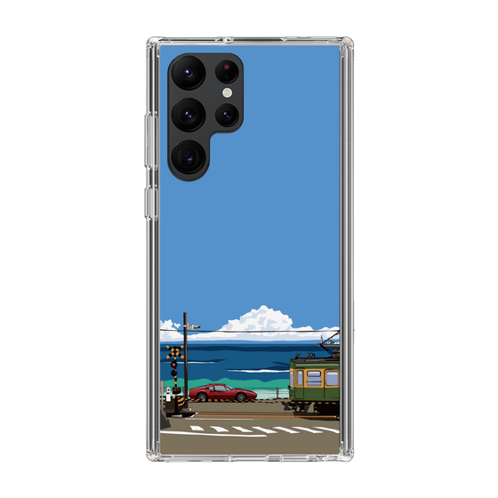 Slim Protection Case［ Studio Alec Shonan Story - Enoden and Ferrari 328GT ］