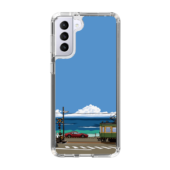Slim Protection Case［ Studio Alec Shonan Story - Enoden and Ferrari 328GT ］