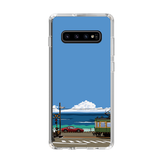Slim Protection Case［ Studio Alec Shonan Story - Enoden and Ferrari 328GT ］