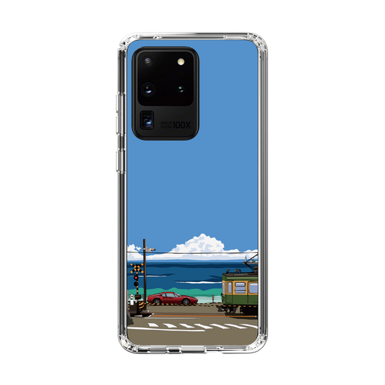 Slim Protection Case［ Studio Alec Shonan Story - Enoden and Ferrari 328GT ］