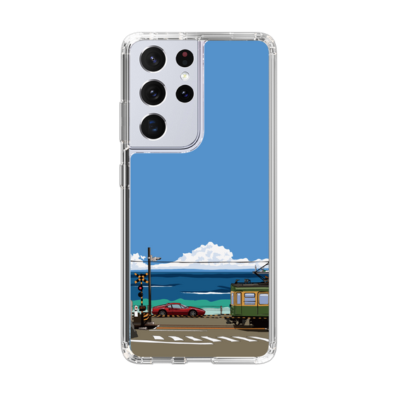 Slim Protection Case［ Studio Alec Shonan Story - Enoden and Ferrari 328GT ］