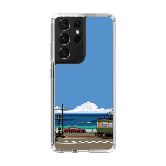 Slim Protection Case［ Studio Alec Shonan Story - Enoden and Ferrari 328GT ］