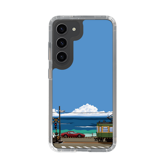 Slim Protection Case［ Studio Alec Shonan Story - Enoden and Ferrari 328GT ］