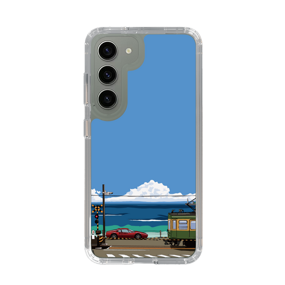 Slim Protection Case［ Studio Alec Shonan Story - Enoden and Ferrari 328GT ］
