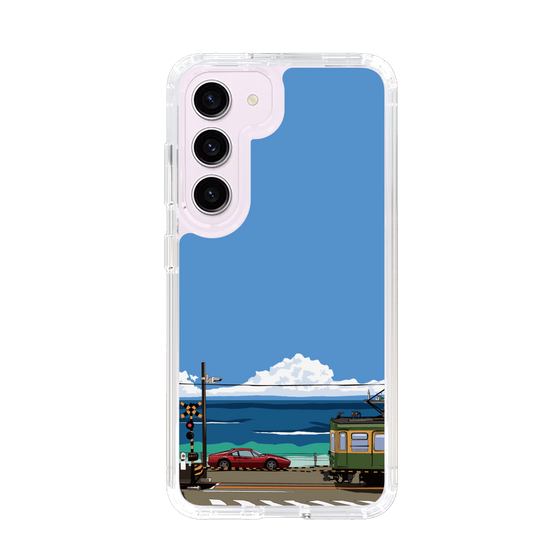 Slim Protection Case［ Studio Alec Shonan Story - Enoden and Ferrari 328GT ］
