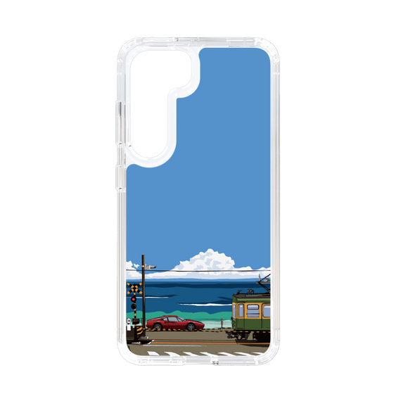 Slim Protection Case［ Studio Alec Shonan Story - Enoden and Ferrari 328GT ］
