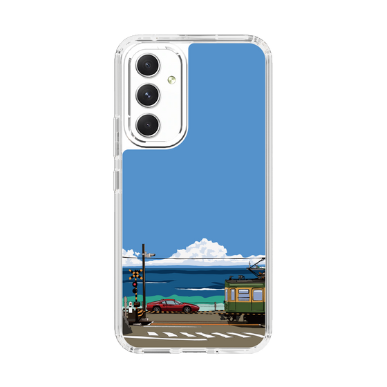 Slim Protection Case［ Studio Alec Shonan Story - Enoden and Ferrari 328GT ］