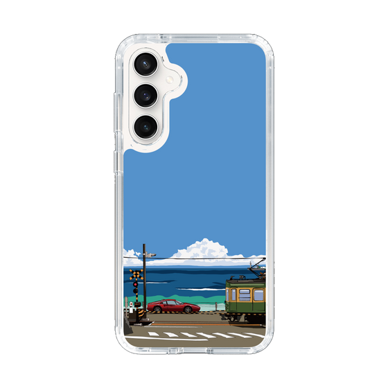 Slim Protection Case［ Studio Alec Shonan Story - Enoden and Ferrari 328GT ］