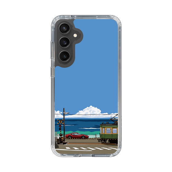 Slim Protection Case［ Studio Alec Shonan Story - Enoden and Ferrari 328GT ］