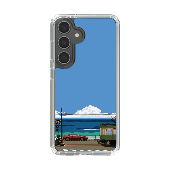 Slim Protection Case［ Studio Alec Shonan Story - Enoden and Ferrari 328GT ］