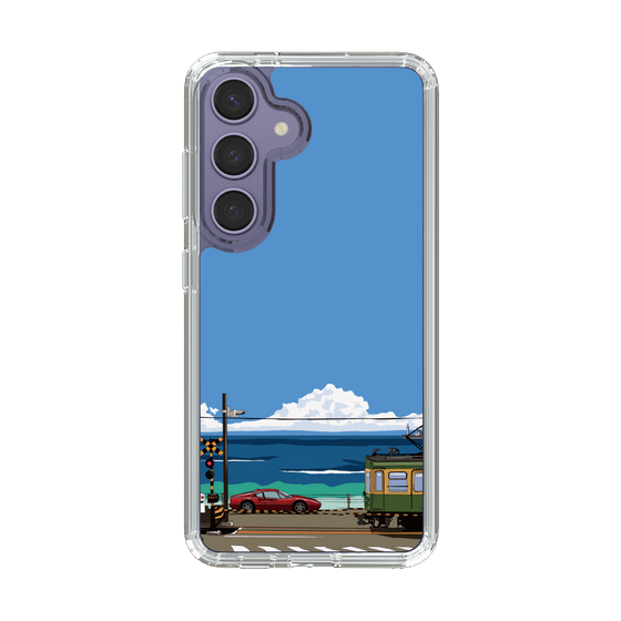 Slim Protection Case［ Studio Alec Shonan Story - Enoden and Ferrari 328GT ］