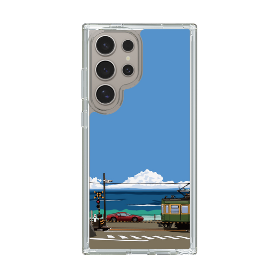 Slim Protection Case［ Studio Alec Shonan Story - Enoden and Ferrari 328GT ］